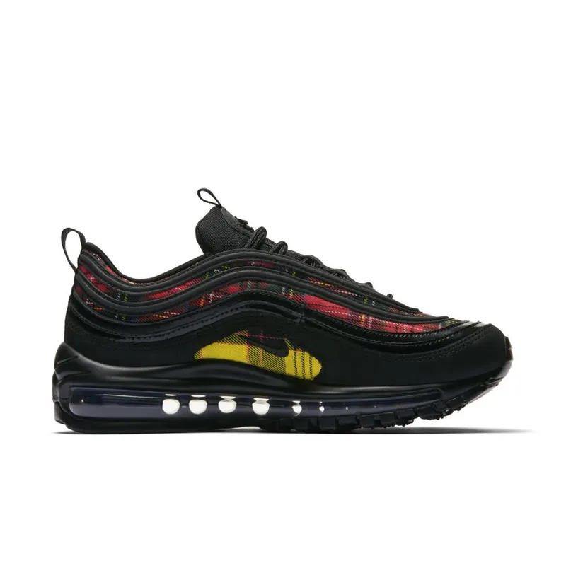Nike Air Max 97 Tartan Black (W) Black/Black-University Red-Amarillo (AV8220-001)