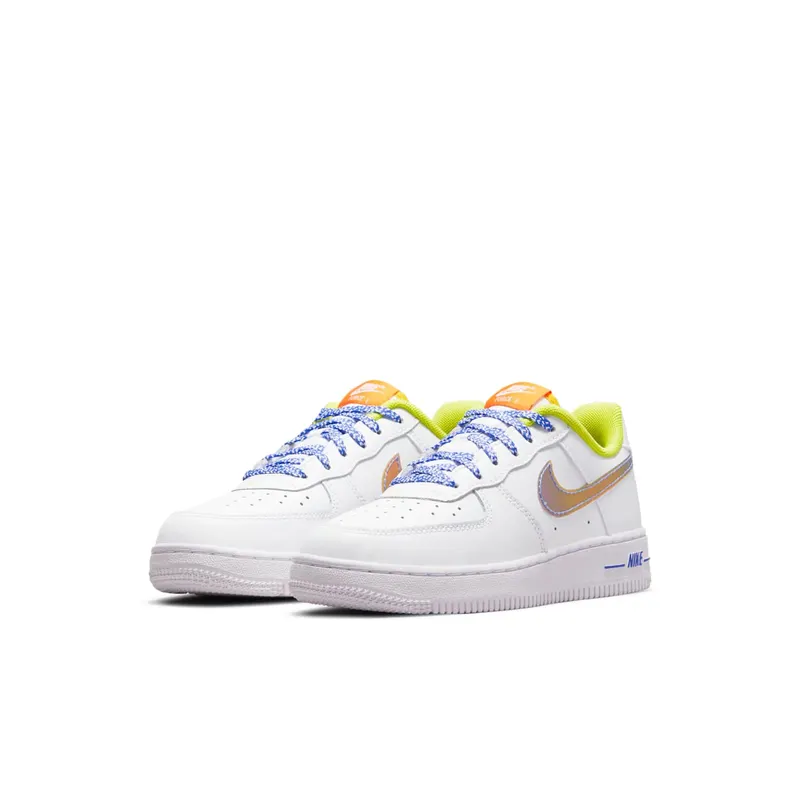 Nike Air Force 1 Low LV8 White Multi (PS) (DQ7768-100)