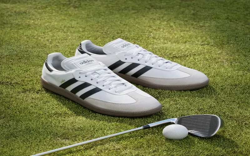 adidas Samba Spikeless Golf Cloud White Core Black Gum (JH6149)