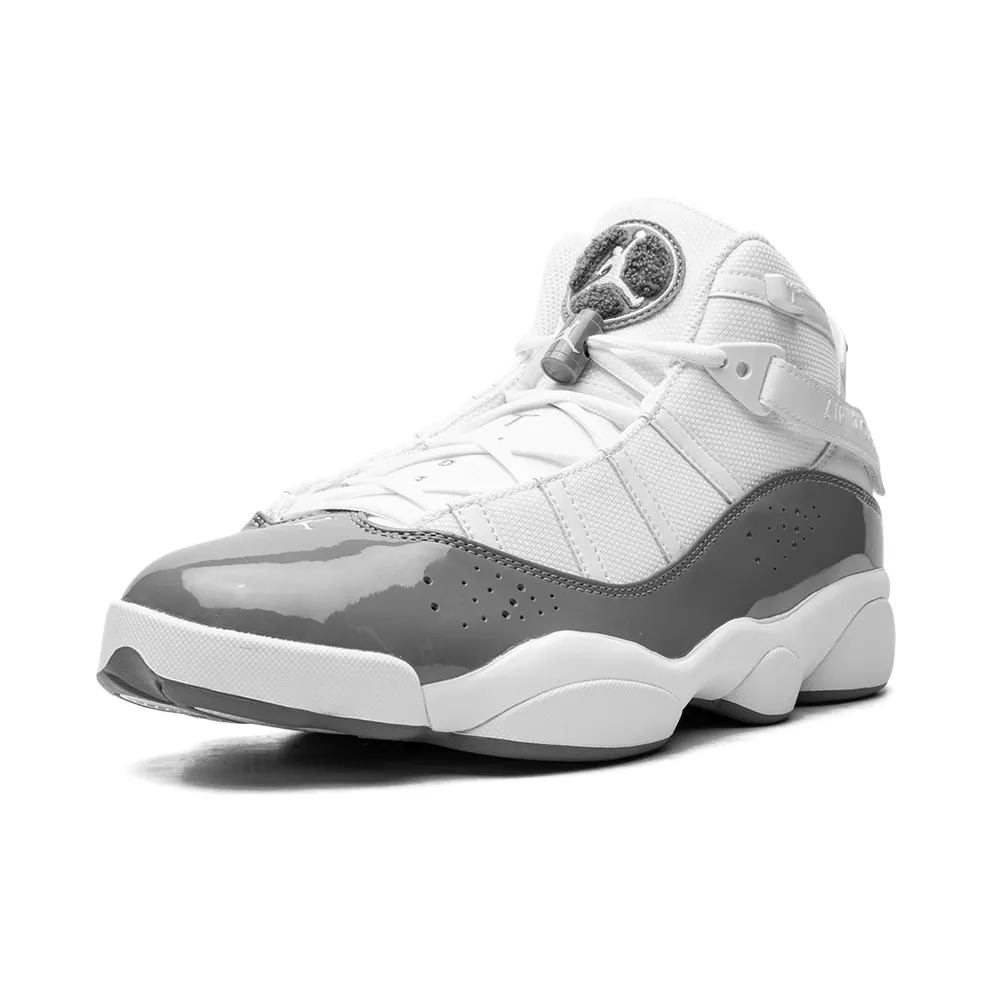 Jordan 6 rings “White / Cool Grey” (322992-121)