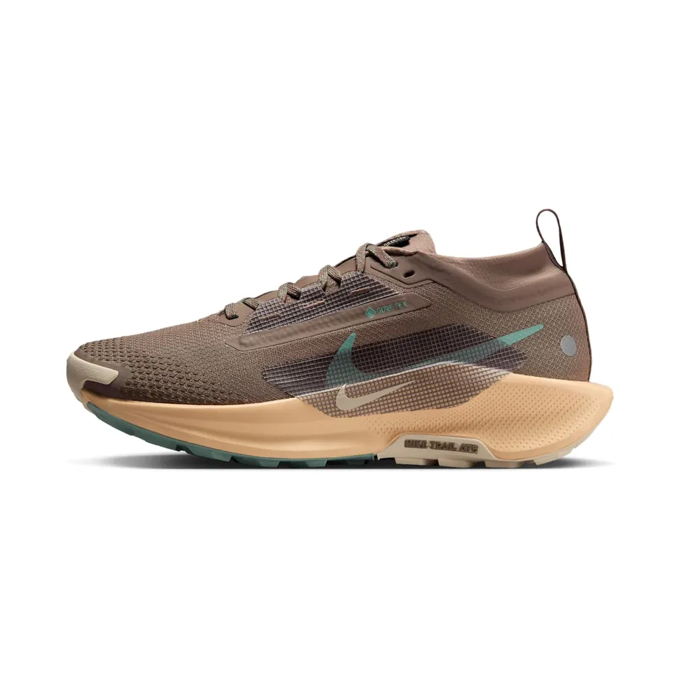 Nike React Pegasus Trail 5 Gore-Tex Mink Brown Orange Chalk Pearl White Cannon (FQ0912-200)