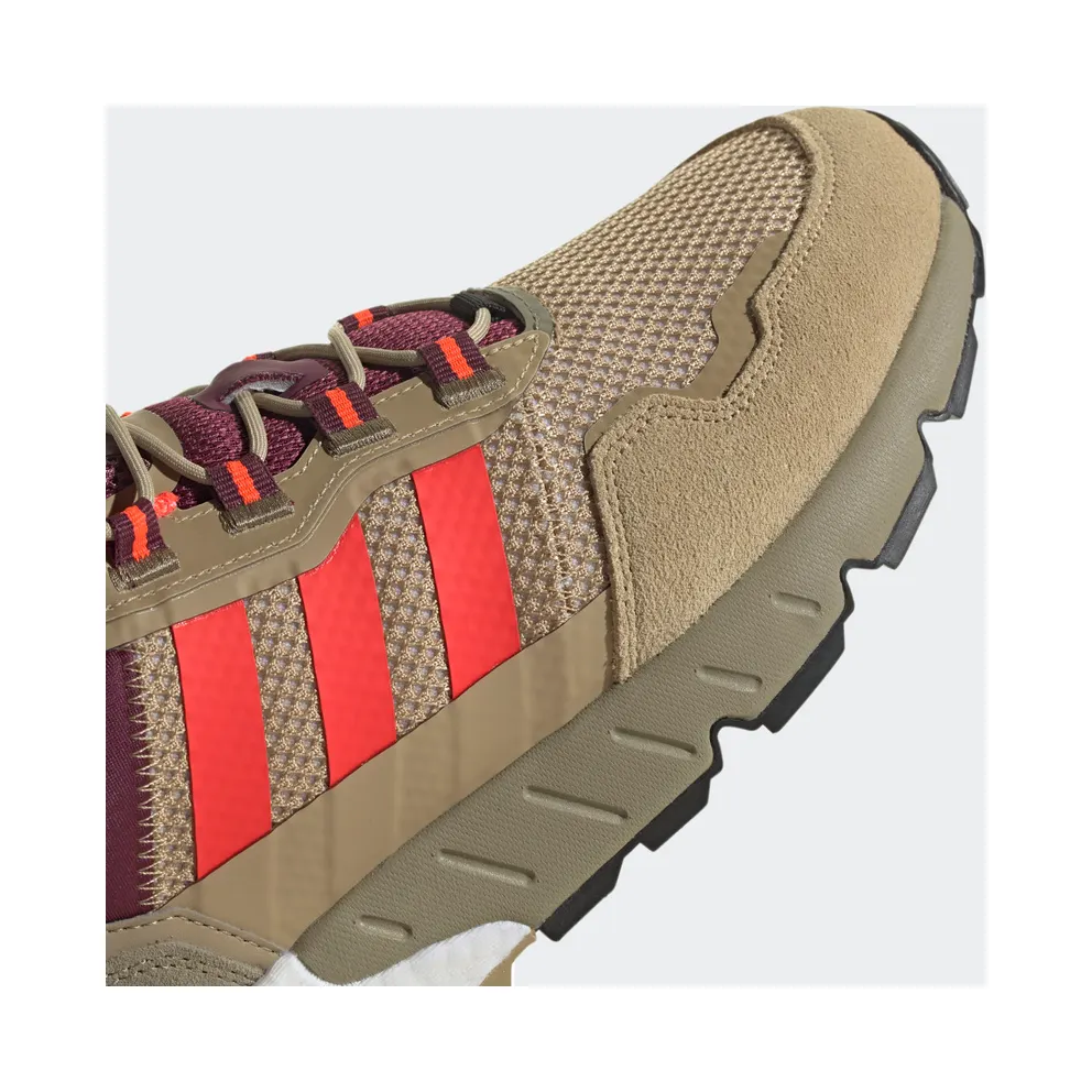 adidas ZX 1K Boost Beige Tone / Solar Red / Victory Crimson (H00429)