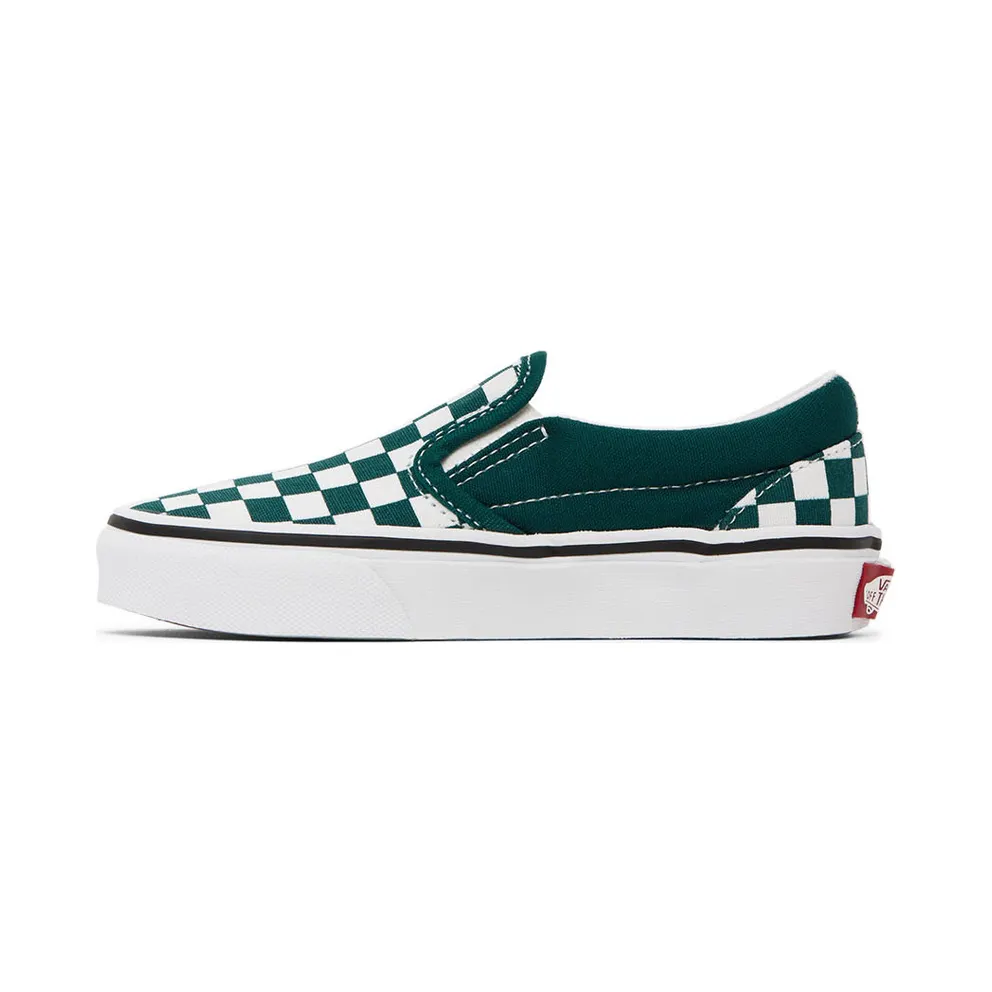 Vans Kids Green Classic Slip-On Little Kids (VN0A7Q5G60Q)