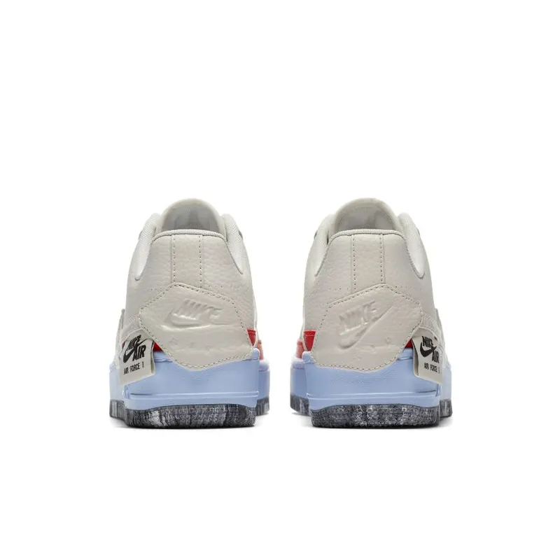 Nike Air Force 1 Jester XX Light Bone Team Orange (W) Light Bone/Light Bone-Team Orange (AT2497-002)