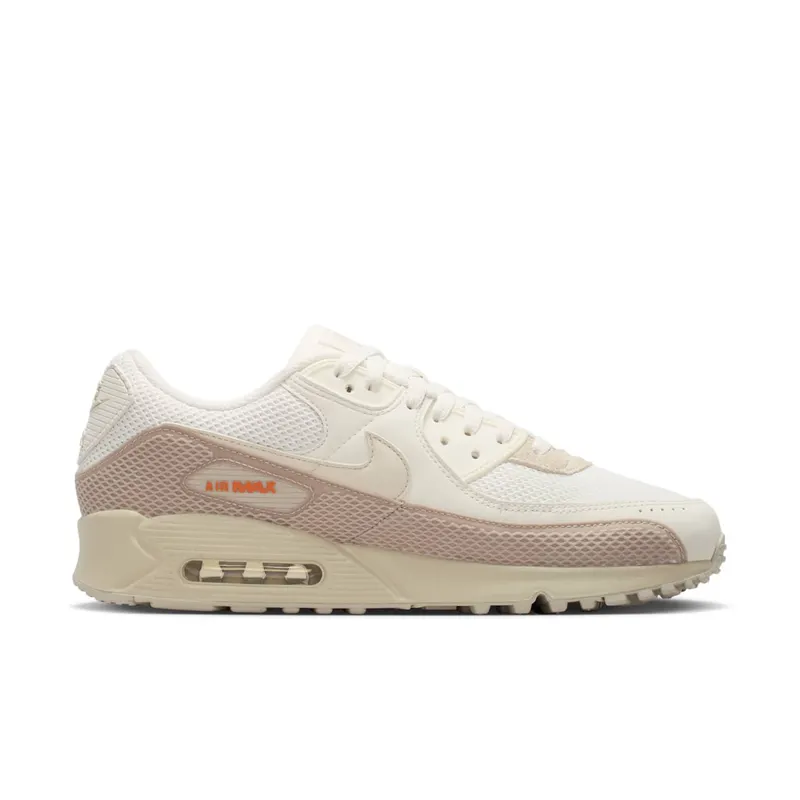 Nike Air Max 90 Premium Phantom Cream II – “Phantom / Cream Ii / Safety Orange / Light Orewood Brown” (IM5759-001)