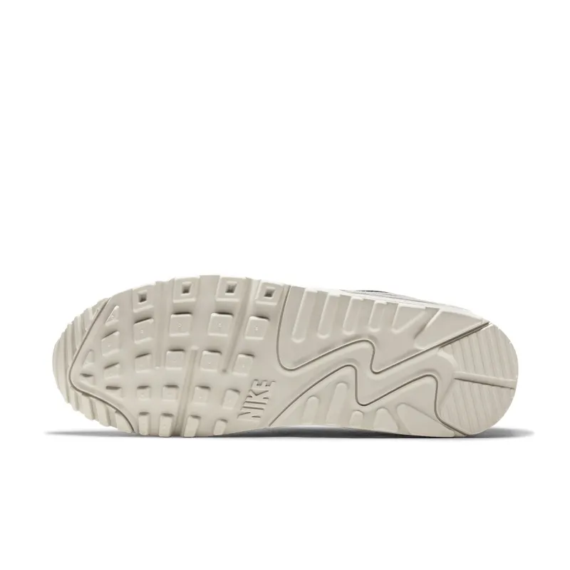 Nike Air Max 90 Light Bone – “White / Black / Light Bone / Team Orange” (DH4103-100)