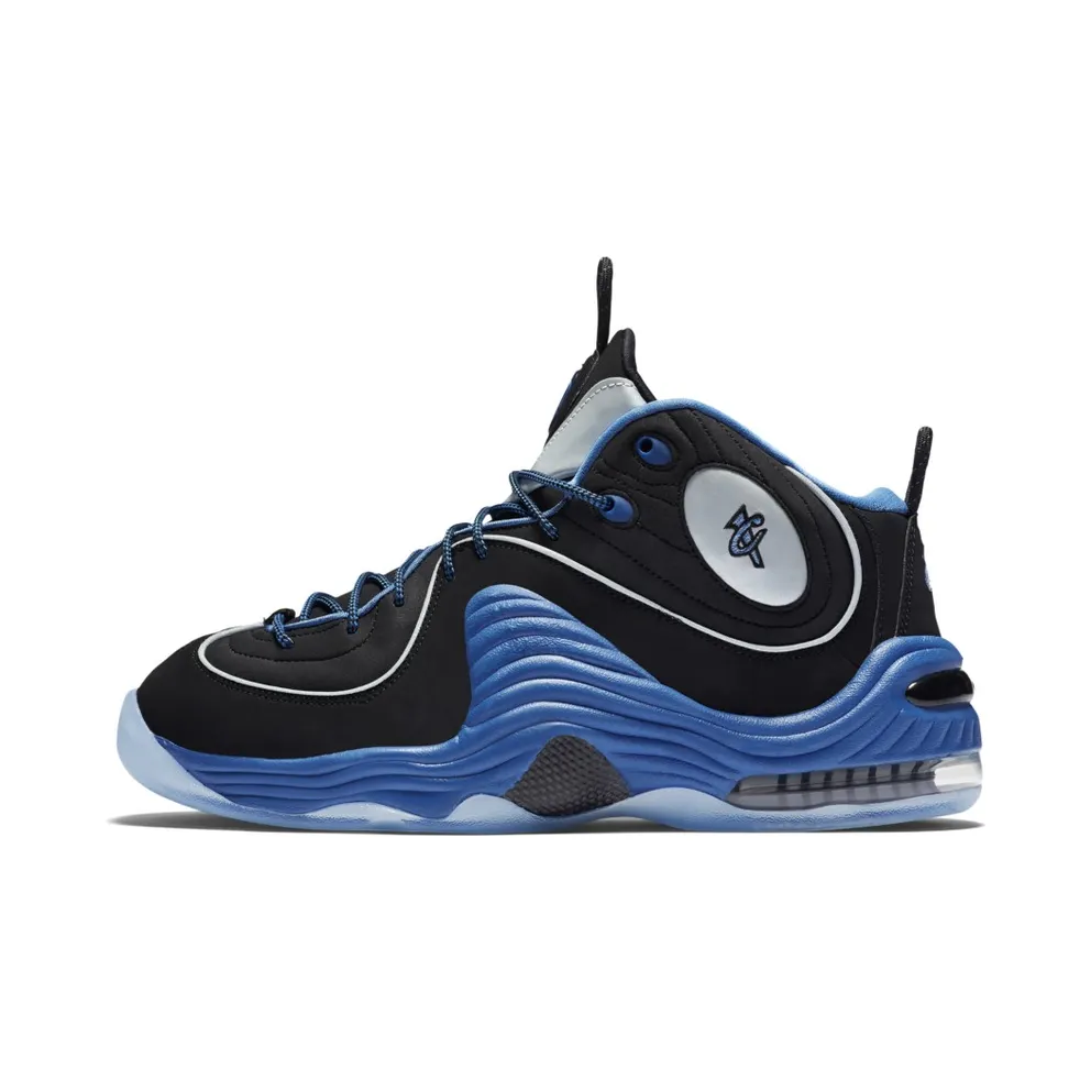 Nike Air Penny II Varsity Royal Black/Varsity Blue-Metallic Silver (333886-005)