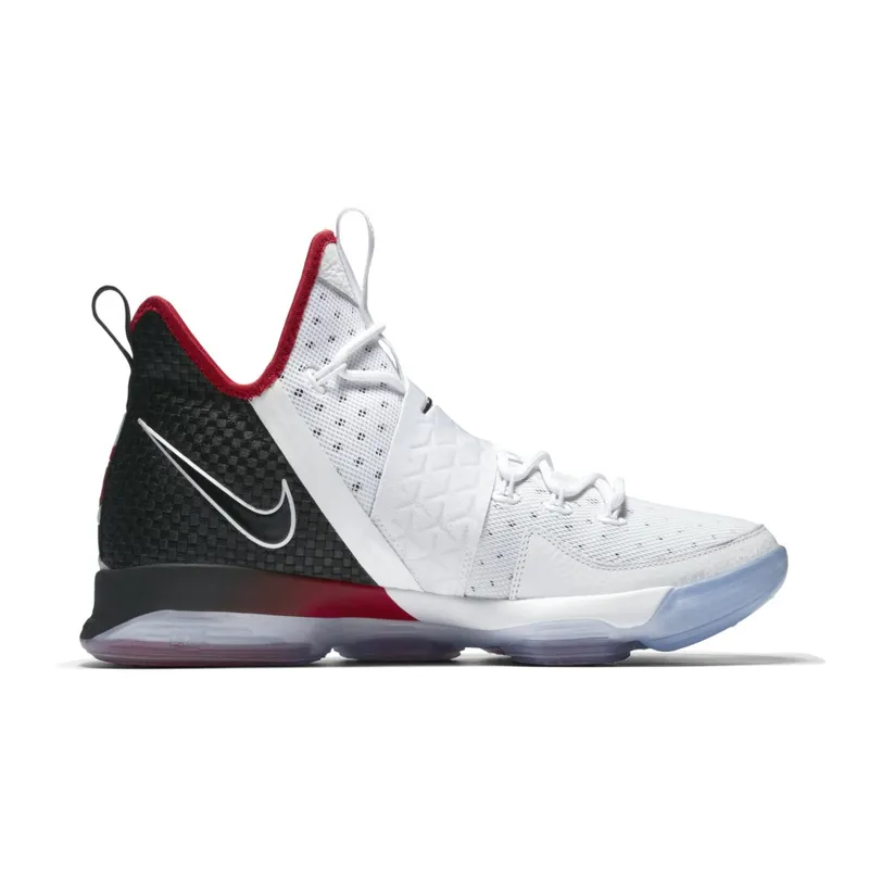 Nike LeBron 14 Flip the Switch White/Black-University Red (852405-103)