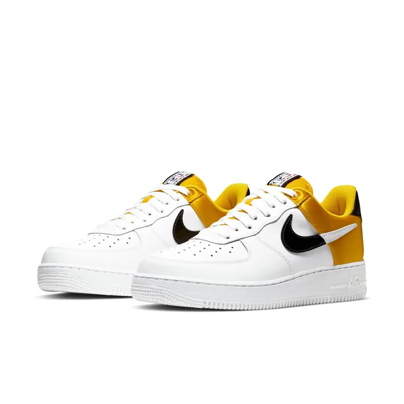 Nike Air Force 1 Low Amarillo Satin Amarillo/Black-White-White (BQ4420-700)