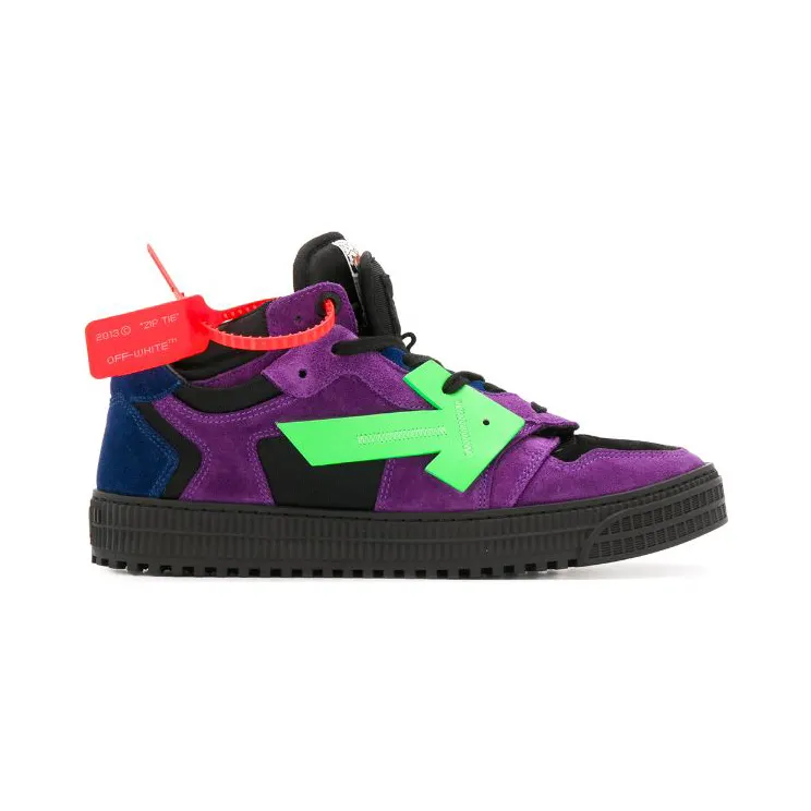 Off-White Off-Court ‘Violet Green’ Violet/Green (OMIA151R20D380592940)