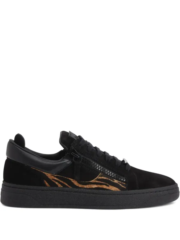 Giuseppe Zanotti GZ94 mit Zebra-Print – Black (RU50024001)