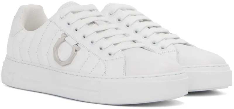 Salvatore Ferragamo White Laky (753818 020776001)