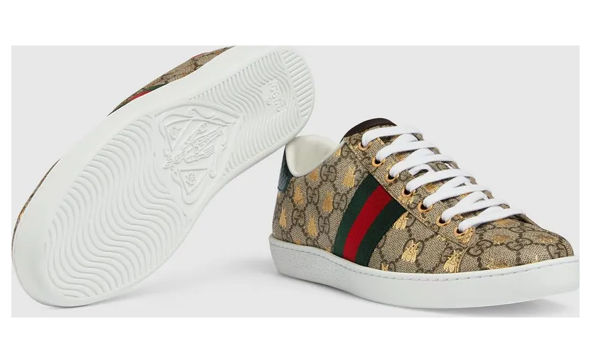 Gucci Ace GG Supreme Bees (W) (550051 9N020 8465 / 550051 9N050 8465) (6)