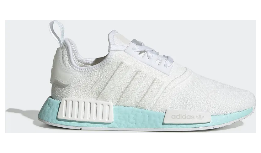 Adidas NMD_R1 ‘White Clear Aqua’ Cloud White/Cloud White/Clear Aqua (EF4273)