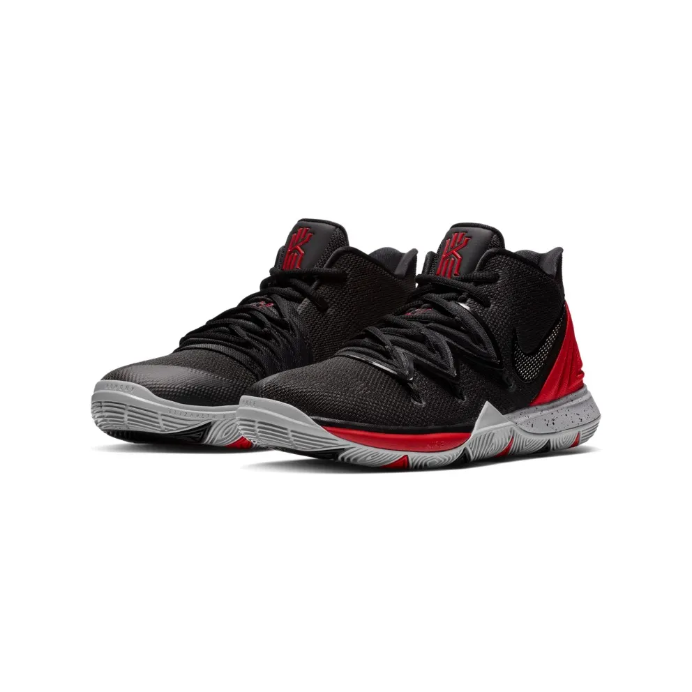 Nike Kyrie 5 Bred (GS) University Red/Black-Pure Platinum (AQ2456-600)