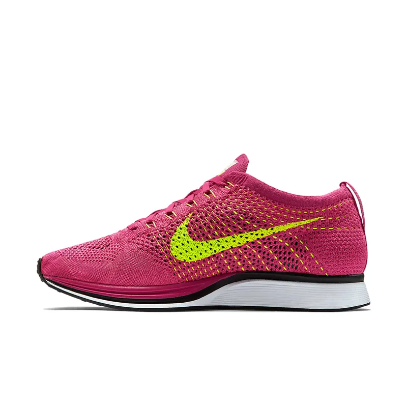 Nike Flyknit Racer Fireberry Volt (526628-607)