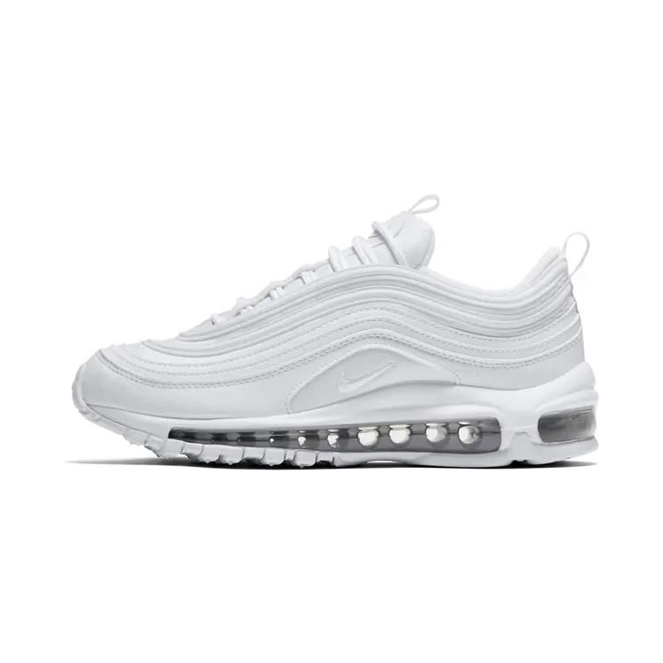 Nike Air Max 97 White Metallic Silver (GS) “White / Metallic Silver” (921522-104)