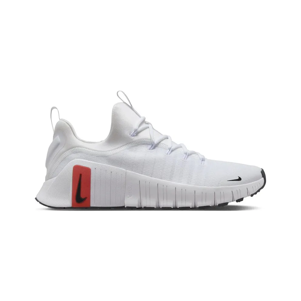 Nike Free Metcon 6 White Picante Red Pure Platinum Black (FJ7127-100)