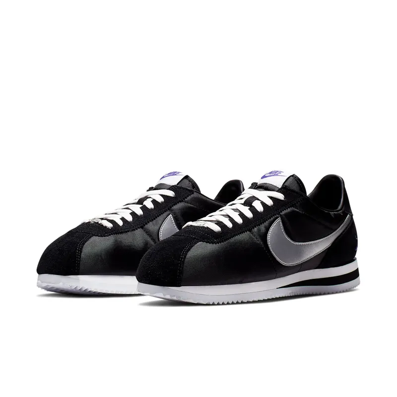 Nike Cortez Los Angeles Black Black/Metallic Silver-White (CI9873-001)