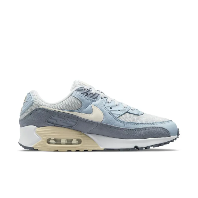 Nike Air Max 90 Premium Ashen Slate – “Pure Platinum / Beach-ashen Slate” (DM2829-001)