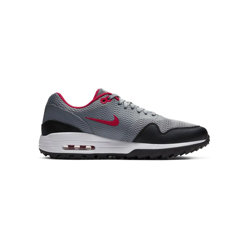 Nike Air Max 1 Golf Particle Grey Red (CI7576-002)