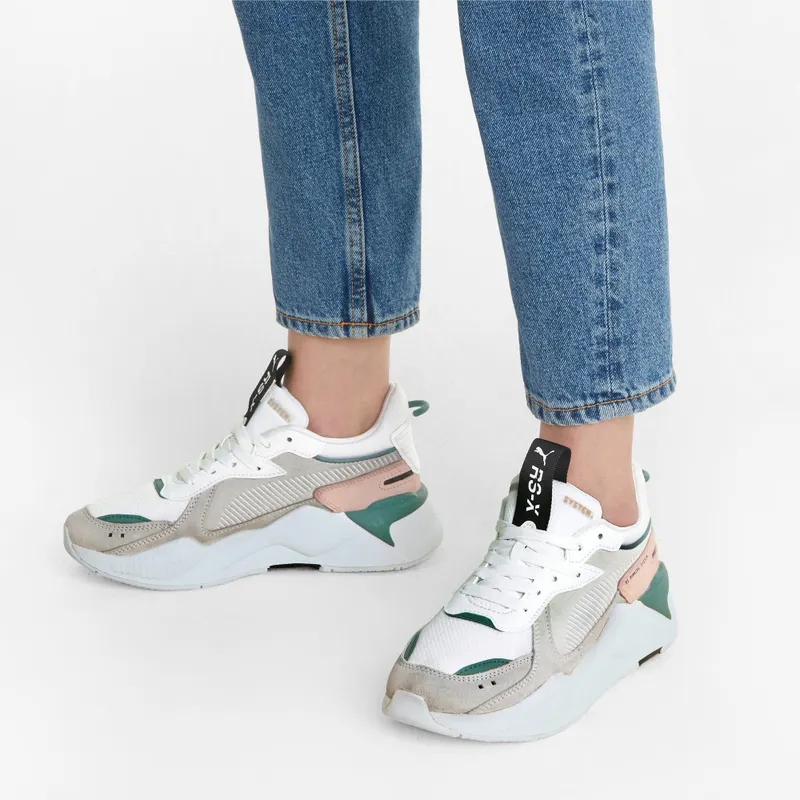 Puma RS-X Reinvent damessneakers White/Blue (371008-13)