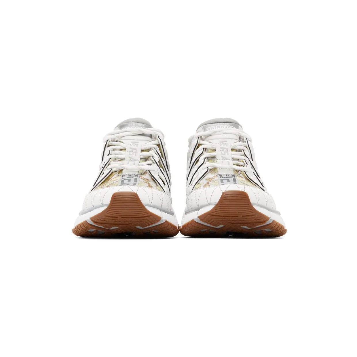 Versace Grey & White Trigreca Sneakers (DSU8094 D16TCG) (2)