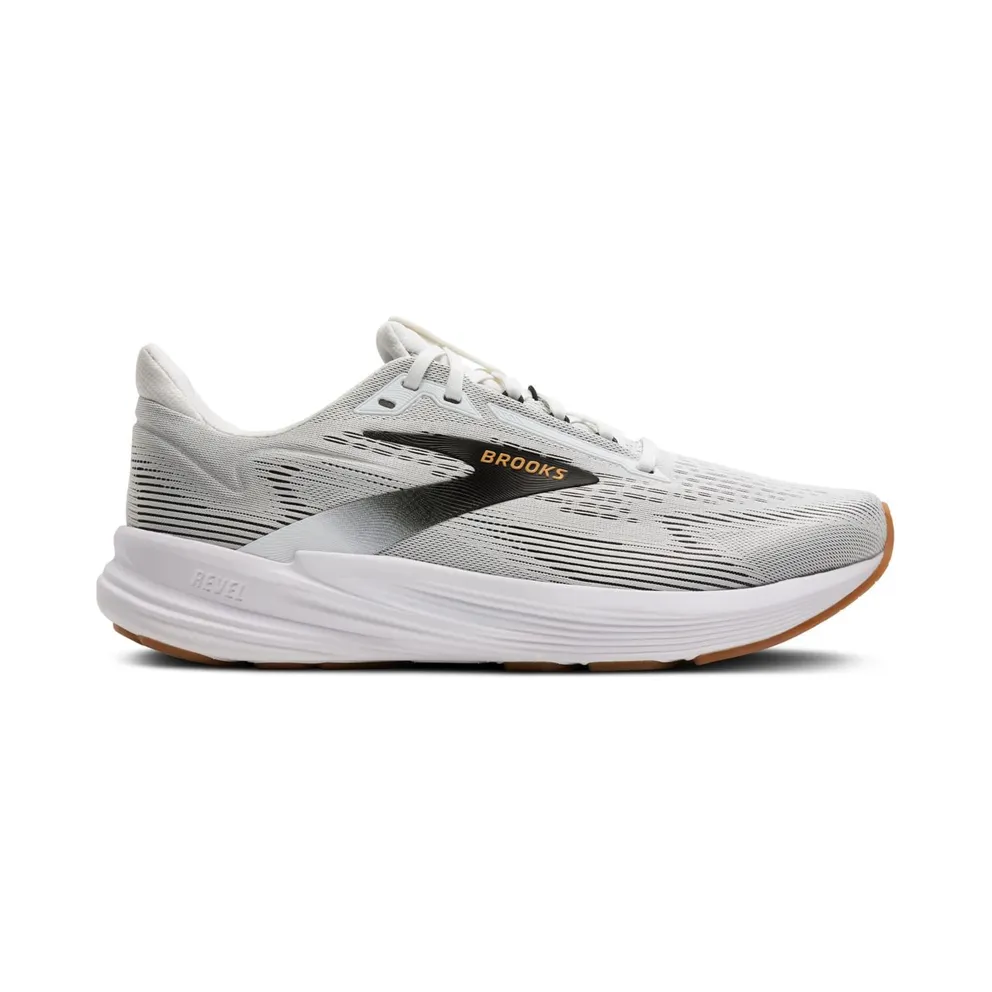 Brooks Revel 8 White Black Oak Buff (110468-1D-107)
