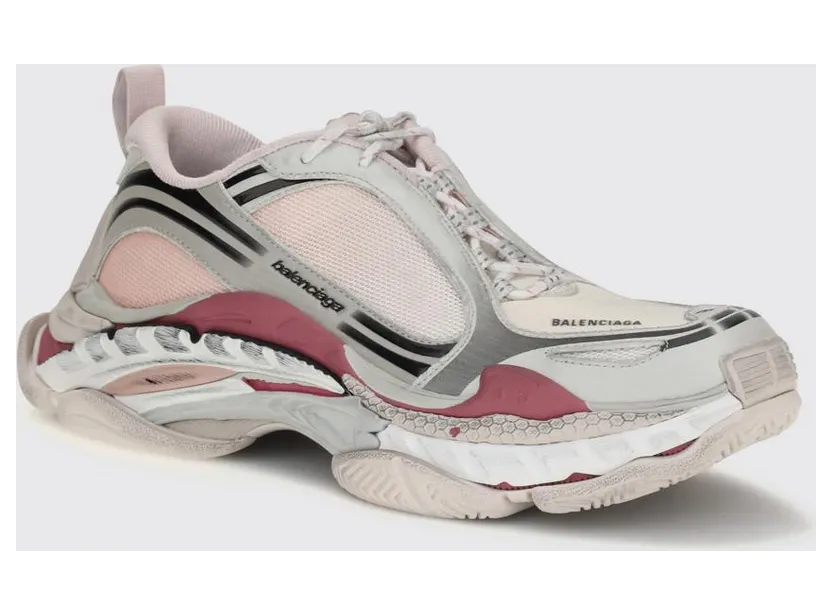 Balenciaga Mesh and Rubber Triple S.2 Sneakers Violet (865851WTR2G6800)