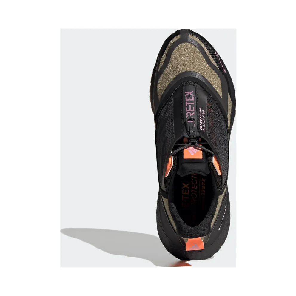 adidas Ultraboost 22 GORE-TEX Orbit Green / Night Metallic / Beam Orange (GZ6876)