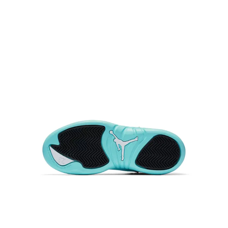 Jordan 12 Retro Light Aqua (PS) White/Black-Light Aqua (510816-100)