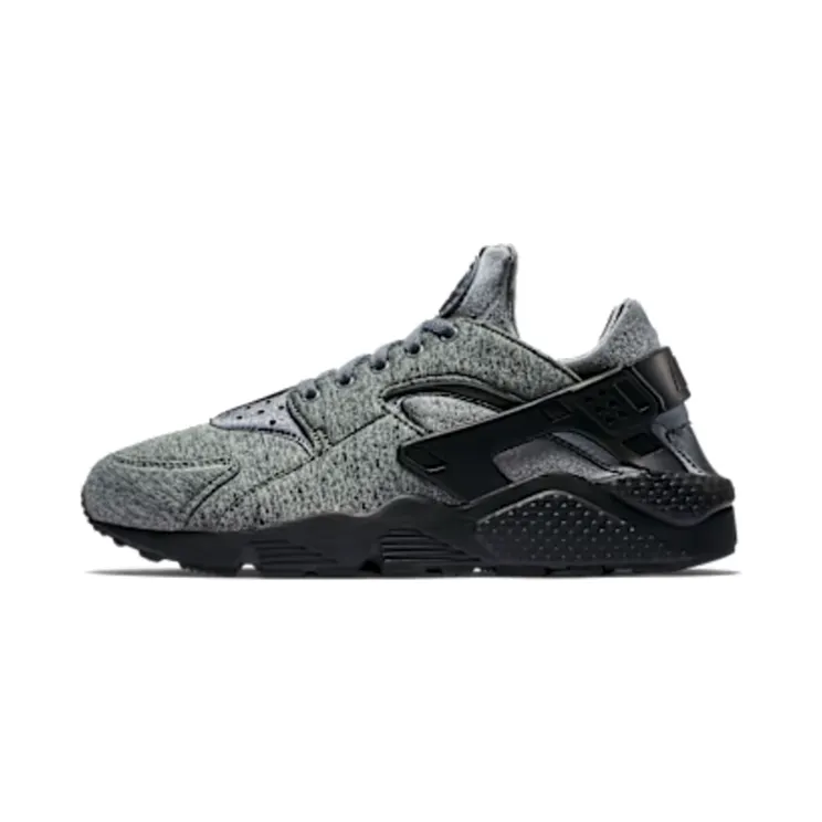 Nike Air Huarache Tech Fleece Pack “Cool Grey / White / Black” (749659-002)