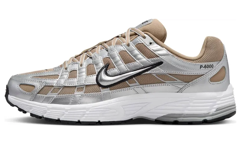 Nike P-6000 “Khaki Metallic Silver” (HQ3030-200)