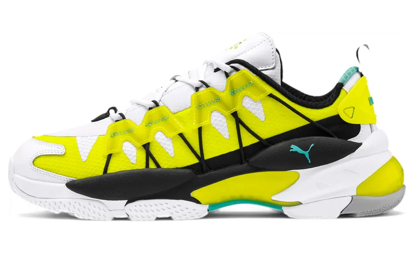Puma LQD Cell Omega Lab Puma White / Yellow Alert (370928-01)
