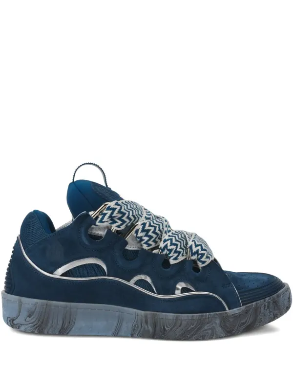 Lanvin Curb low-top sneakers – Blue (FUSKDK12MARBP25)