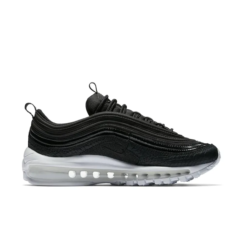 Nike Air Max 97 Wmns Premium PRM Snake Black/Black-White (917646-001)