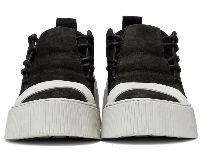 Boris Bidjan Saberi Black & White Bamba 2 Sneakers (207 – BAMBA2.1) (2)