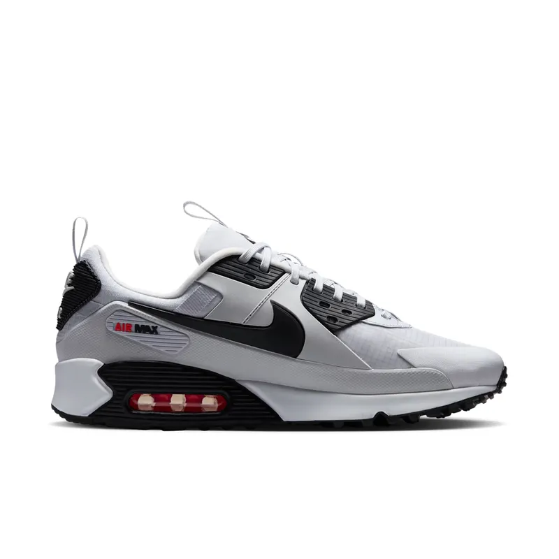 Nike Air Max 90 Pure Platinum/Bright Crimson/Black (IV5758-043)