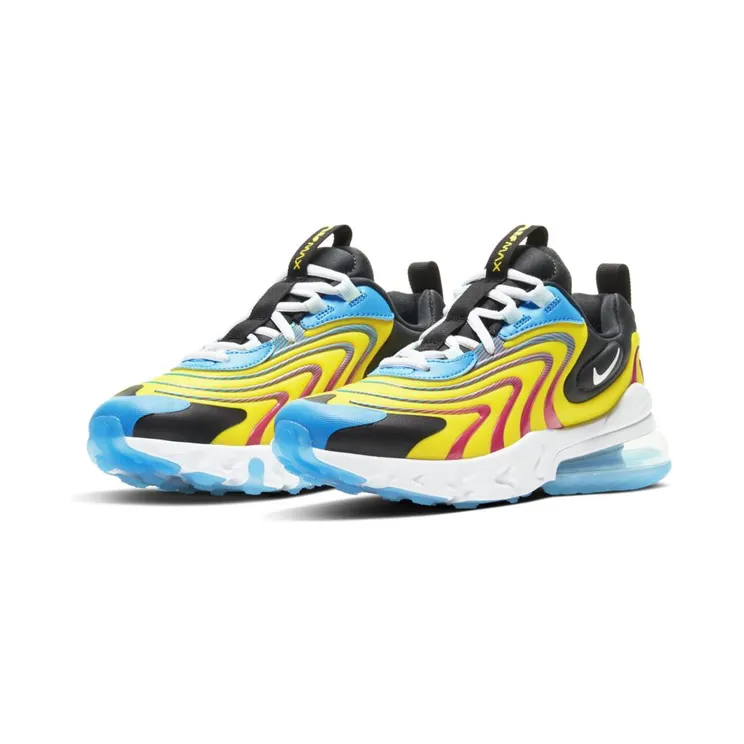Nike Air Max 270 React ENG’Laser Blue’ GS (CD6870-700)