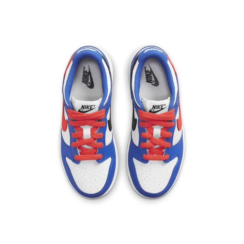 Nike Dunk Low Bright Crimson Game Royal (PS) (CW1588-104)