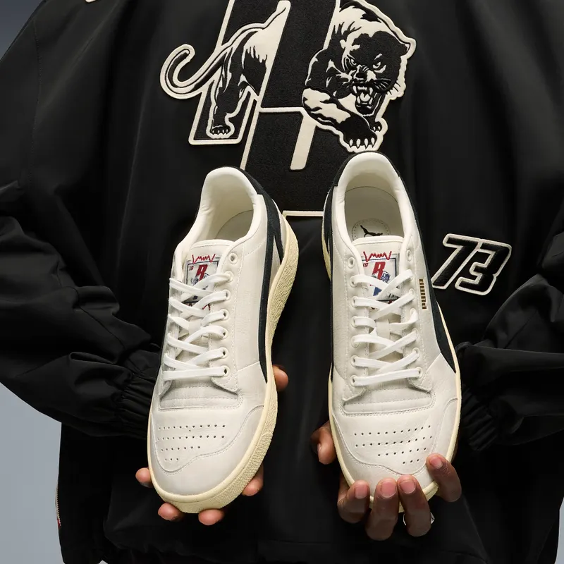 Puma x REPRESENT Majesty “Warm White / Puma Black” (313059_01)