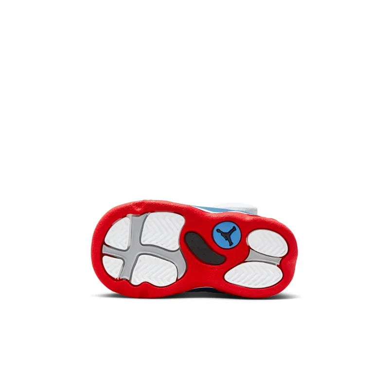Jordan 6 Rings White University Red Light Steel Grey True Blue (323420-140)