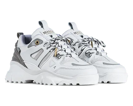 Mason Garments Genova II White / Grey Weiß (SS21-35-11B)