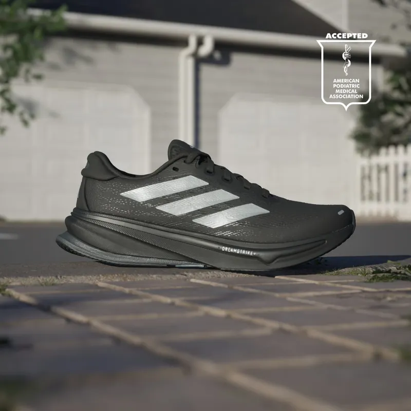 adidas Supernova Rise 2 Black Silver Metallic (JQ7697)