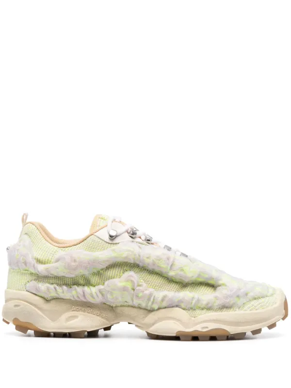 Acne Studios Bubba sneakers with logoplakkaat – Beige (BD0265)