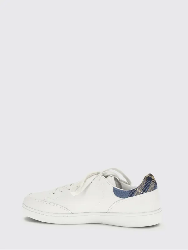BURBERRY Leather Sneakers White (8123031) (2)