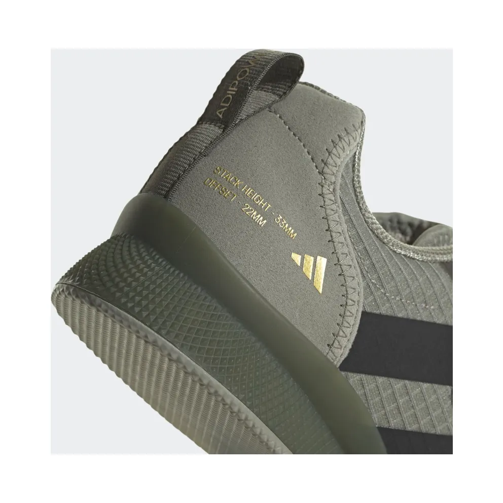 adidas Adipower Weightlifting 3 Silver Pebble / Core Black / Olive Strata (HQ1922)