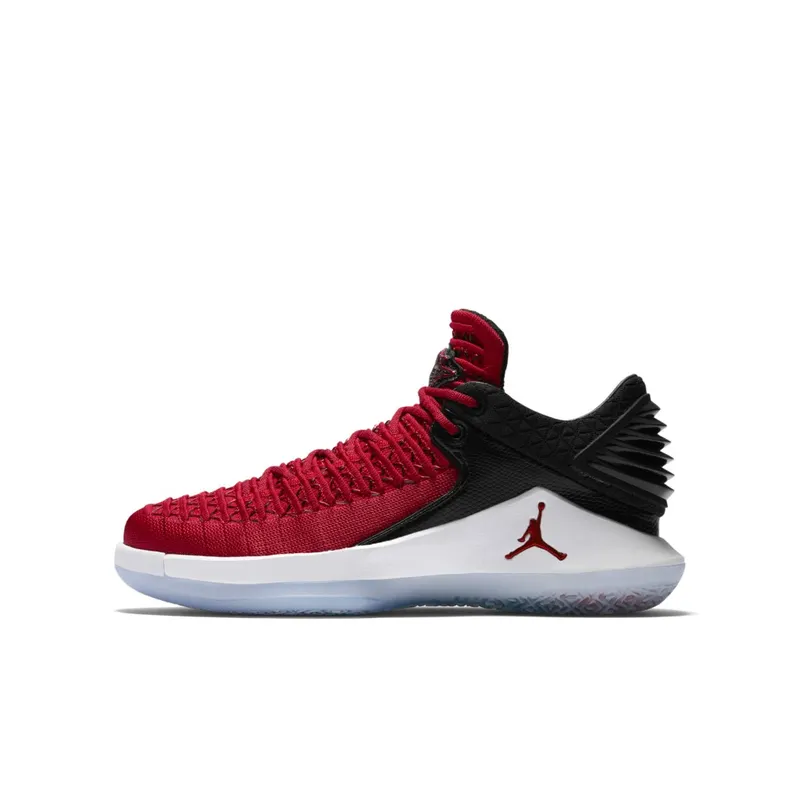 Jordan XXXII Low Win Like 96 (GS) University Red/Black-Metallic Silver (AA1257-603)
