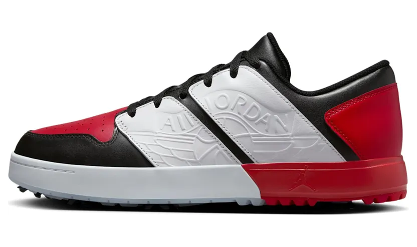Air Jordan Nu Retro 1 Low Golf Chicago “Black / University Red / Blue Tint / White” (FZ4153-001)