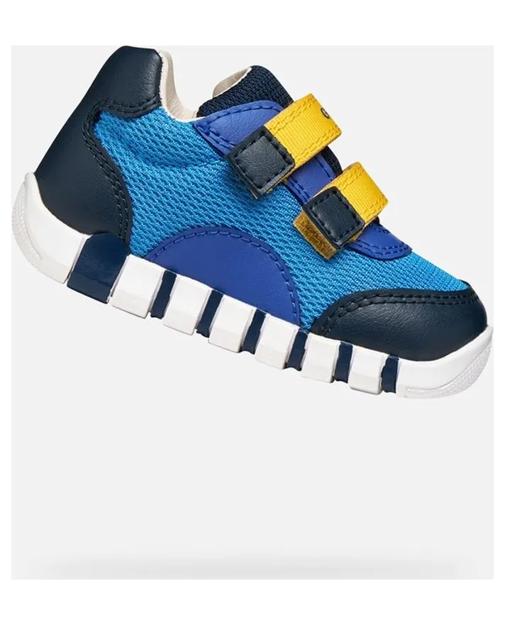 Geox sneaker Lichtblauw/Marineblauw (B3555C01454C4DF4)